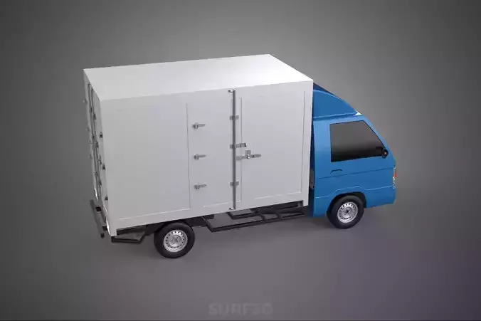 GENERIC BOX TRUCK CUBE VAN PICKUP CAR VEHICLE CARGO LORRY WAGON