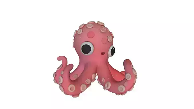 Octopus 3D model