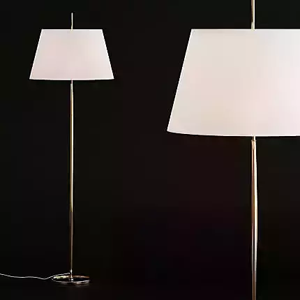 Modern Brass Floor Lamp 3D model