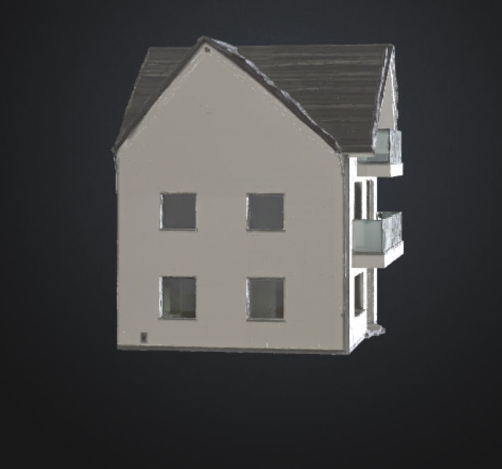 Modern twostory luxury villa FBX OBJ 3mf texture 3D model_9