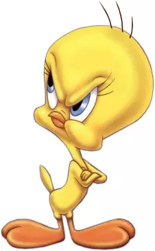 Tweety from Looney Tunes 3D print model_0