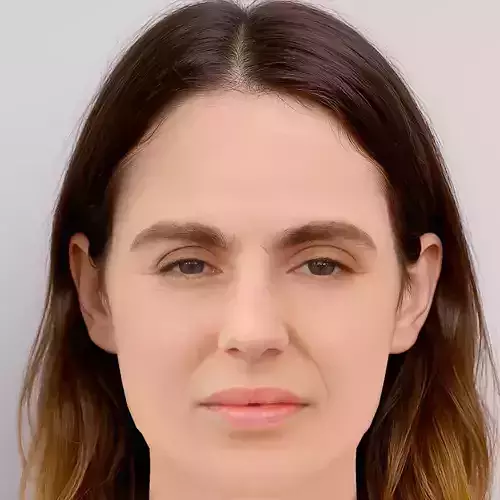 Victoria Carmen Sonne Head - No Hair - Low poly head for game