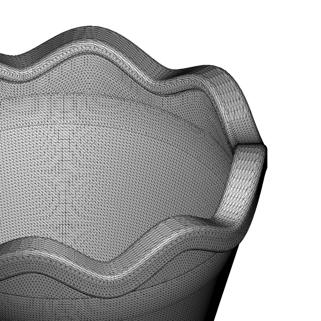 Decorative Flower Pot 3D print model_5