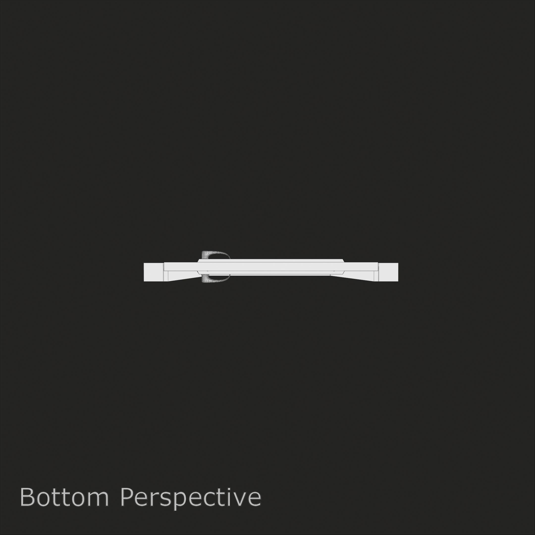 Classic Wooden Door Panel 3D model_11