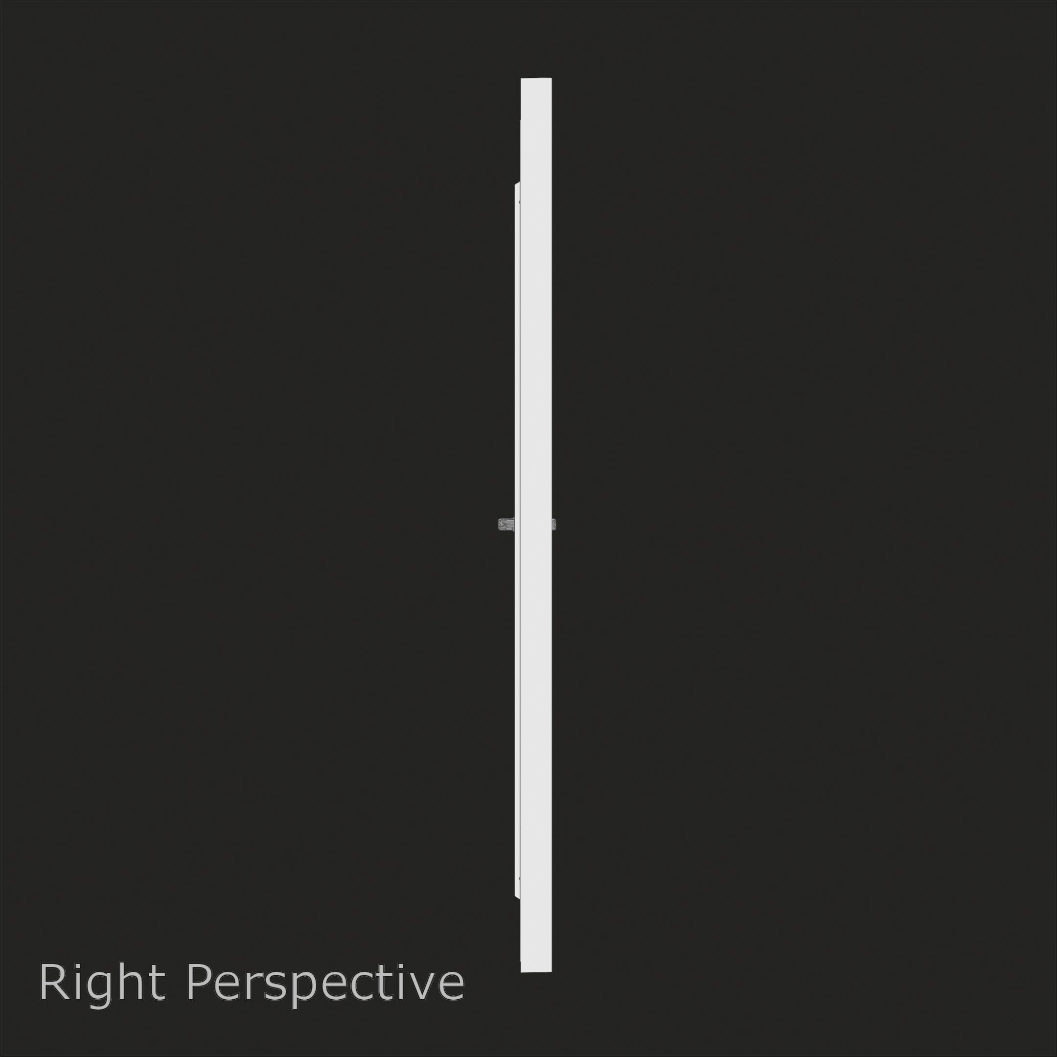 Classic Wooden Door Panel 3D model_10