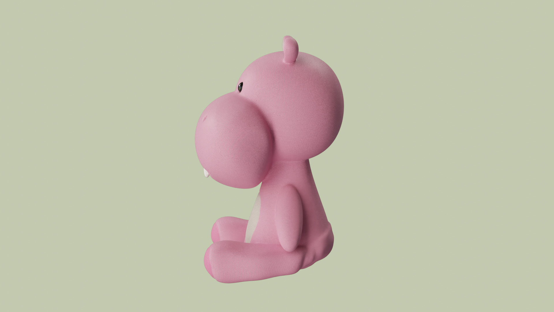 Hippopotamus 3D model_5
