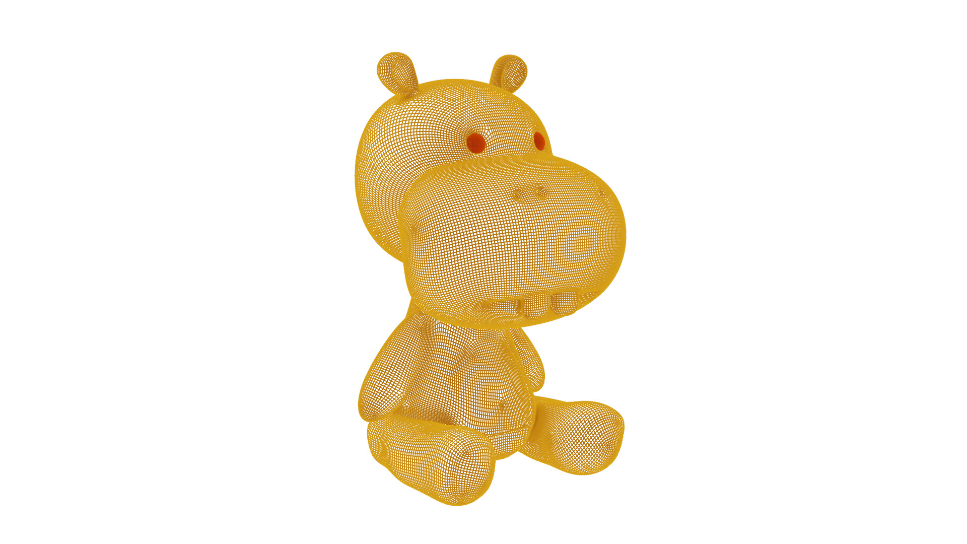 Hippopotamus 3D model_12