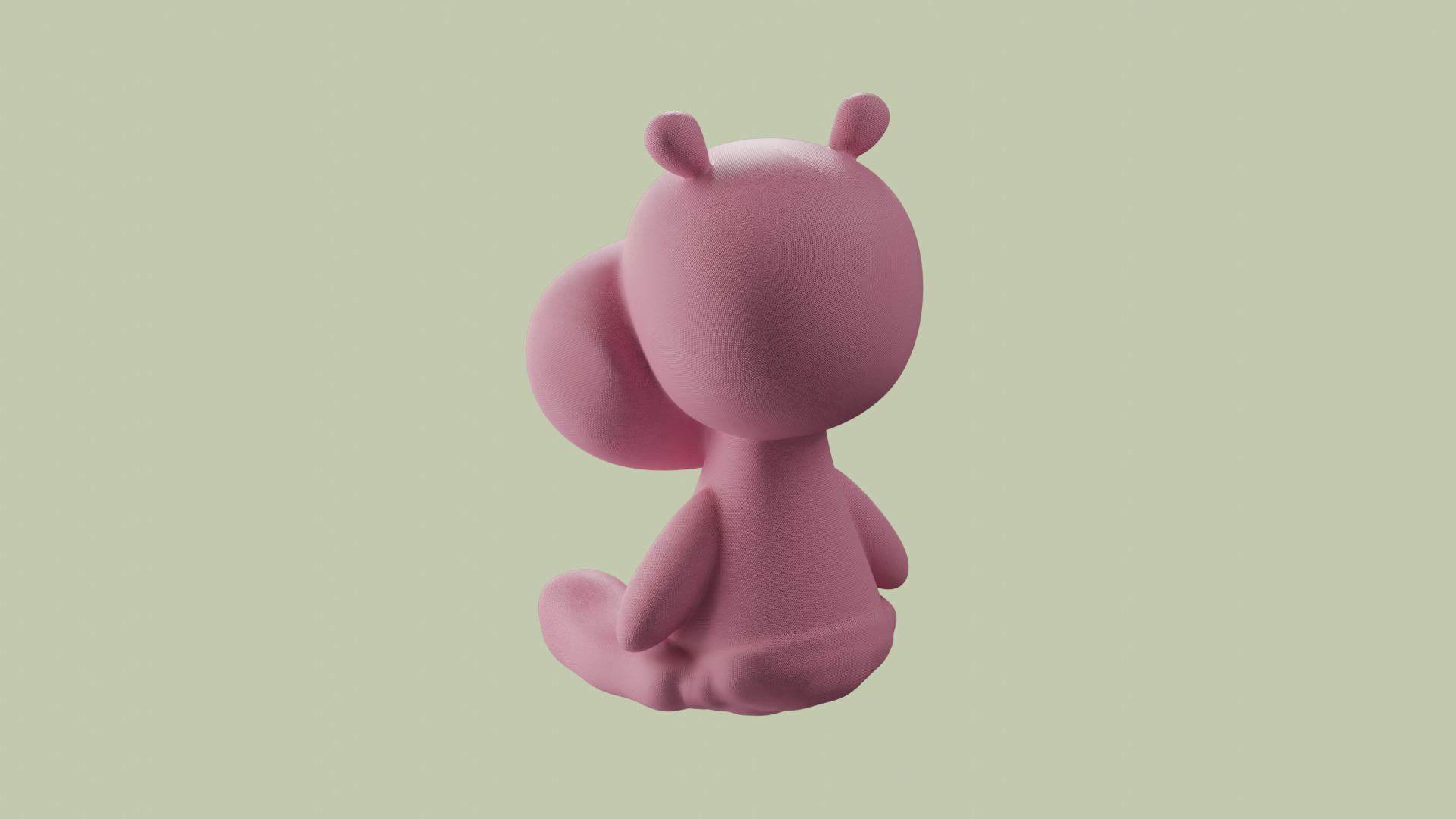 Hippopotamus 3D model_6