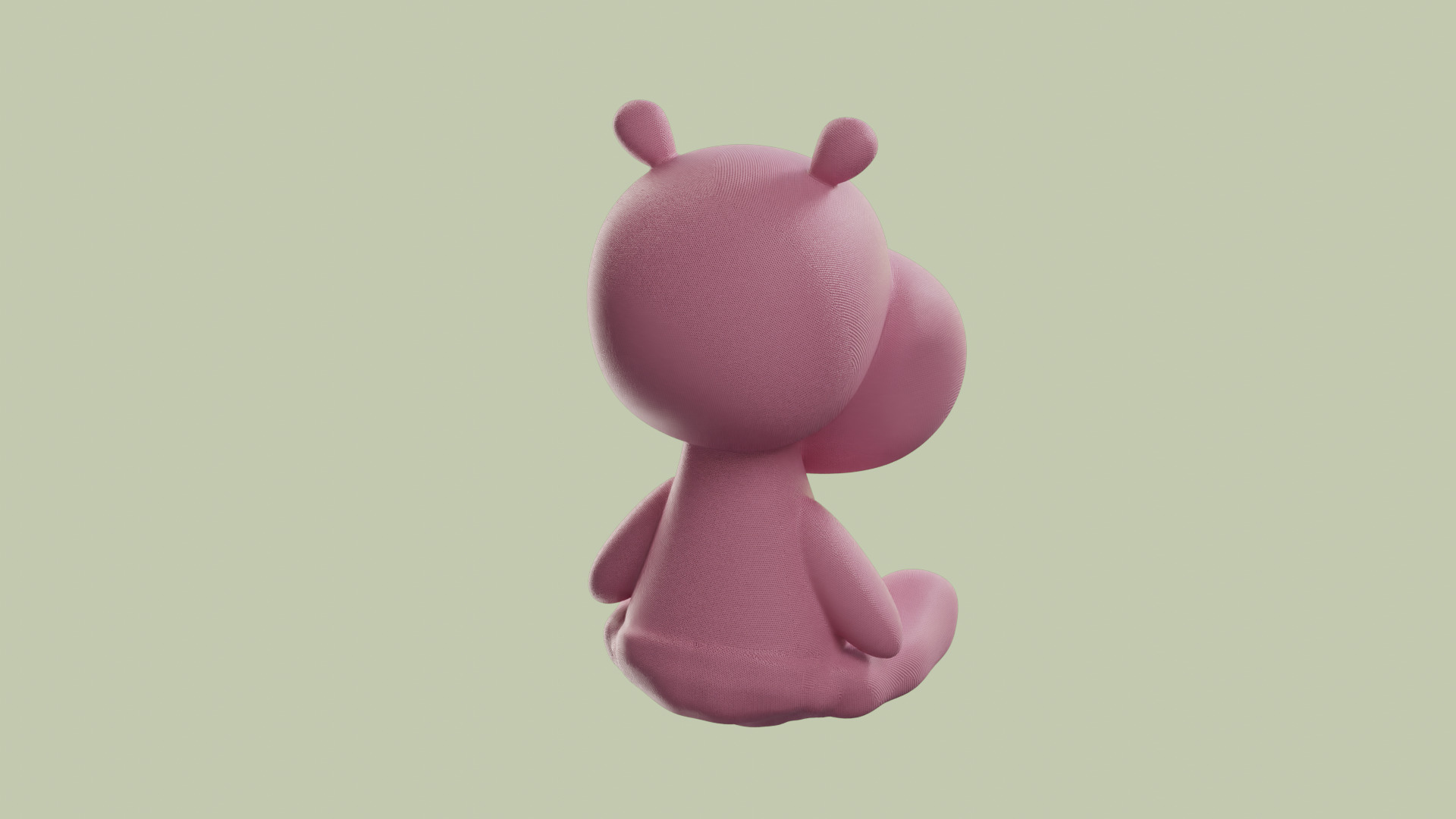 Hippopotamus 3D model_7
