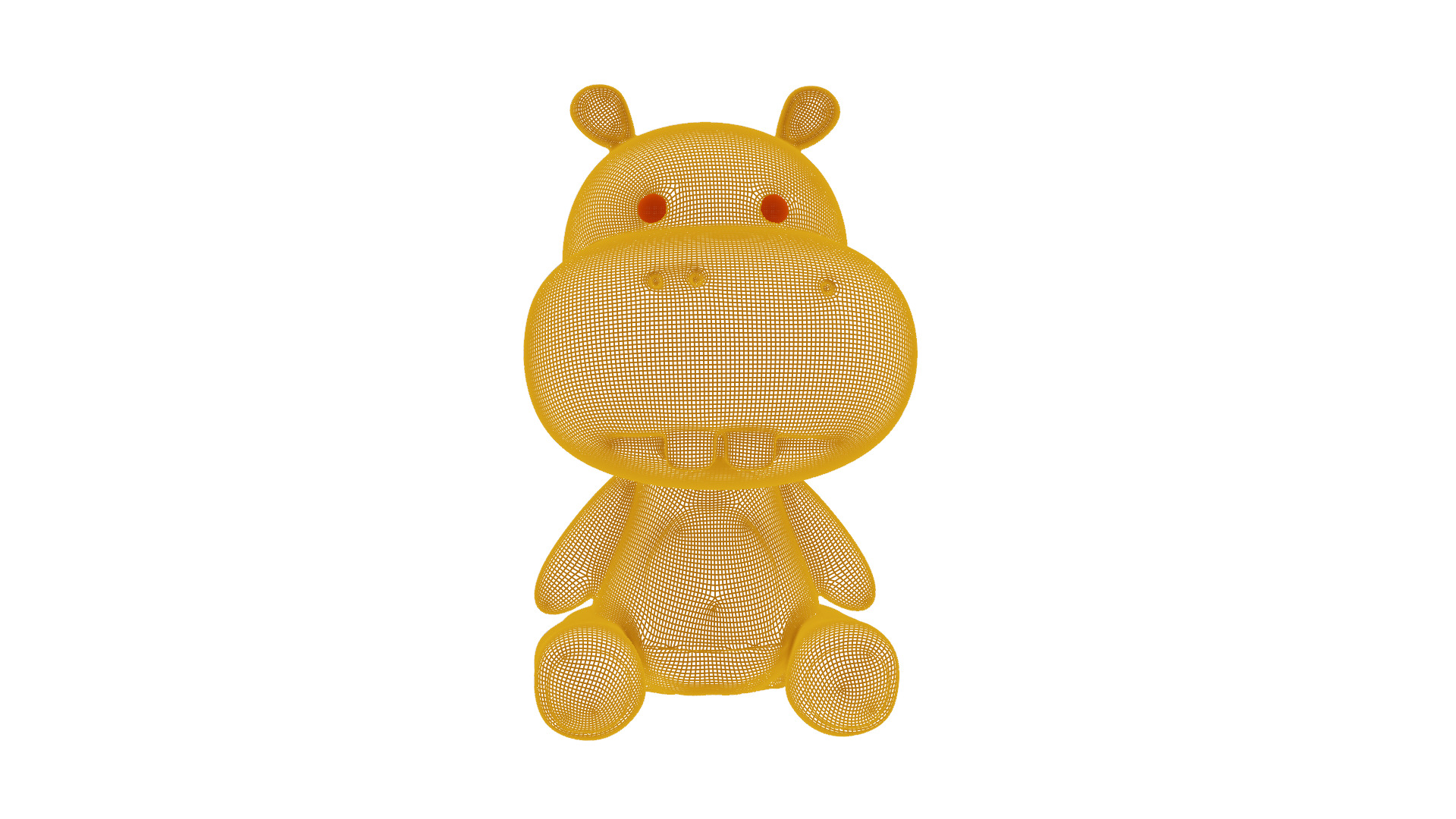 Hippopotamus 3D model_11