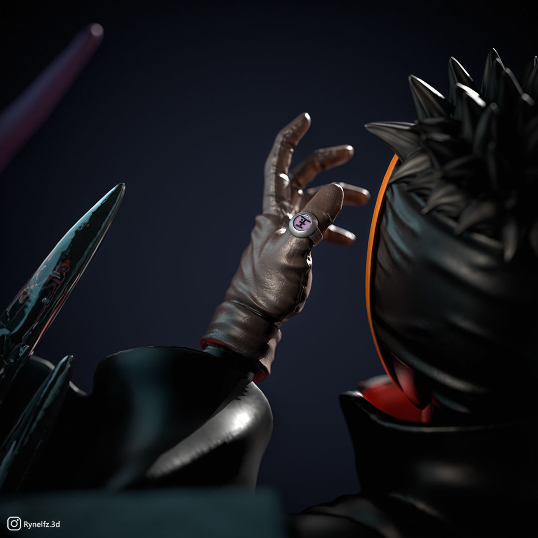 Tobi - Obito VS Torune 3D Print Model 3D print model_12