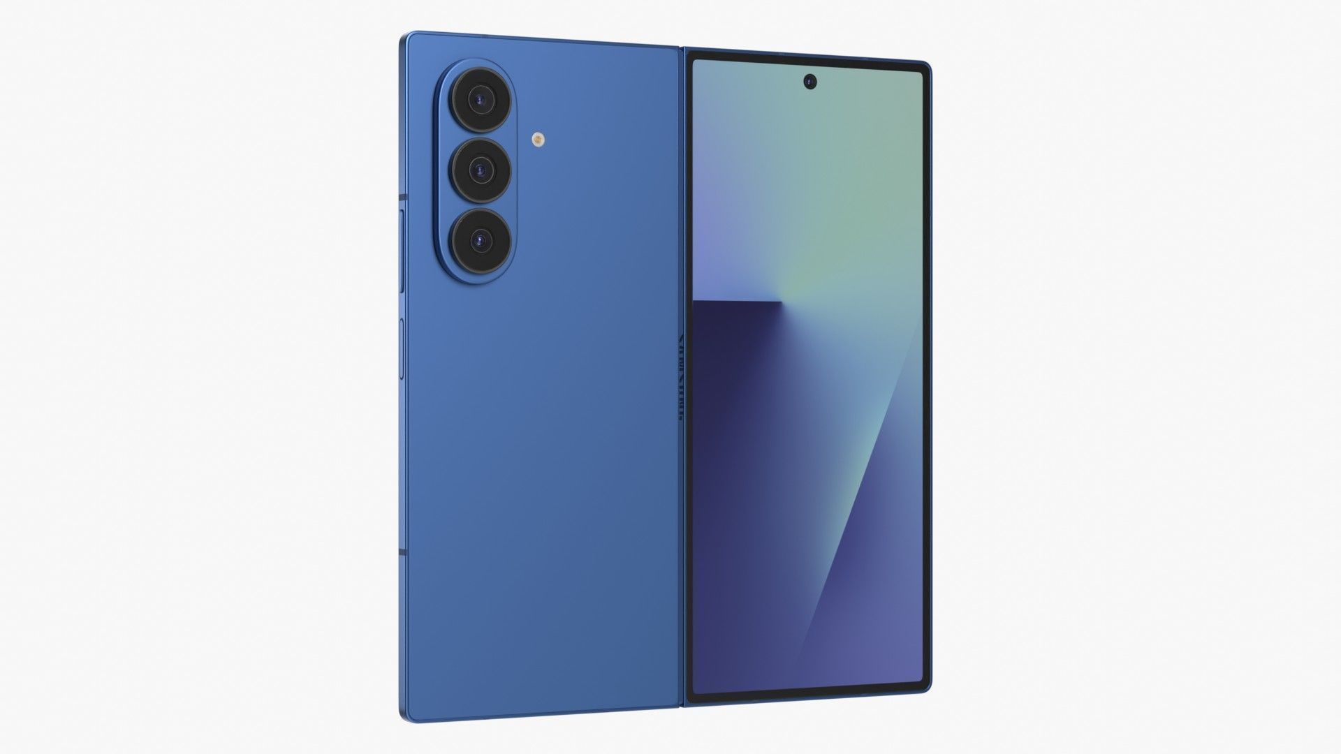Samsung Galaxy Z Fold 7 Blue Shadow 3D model_11