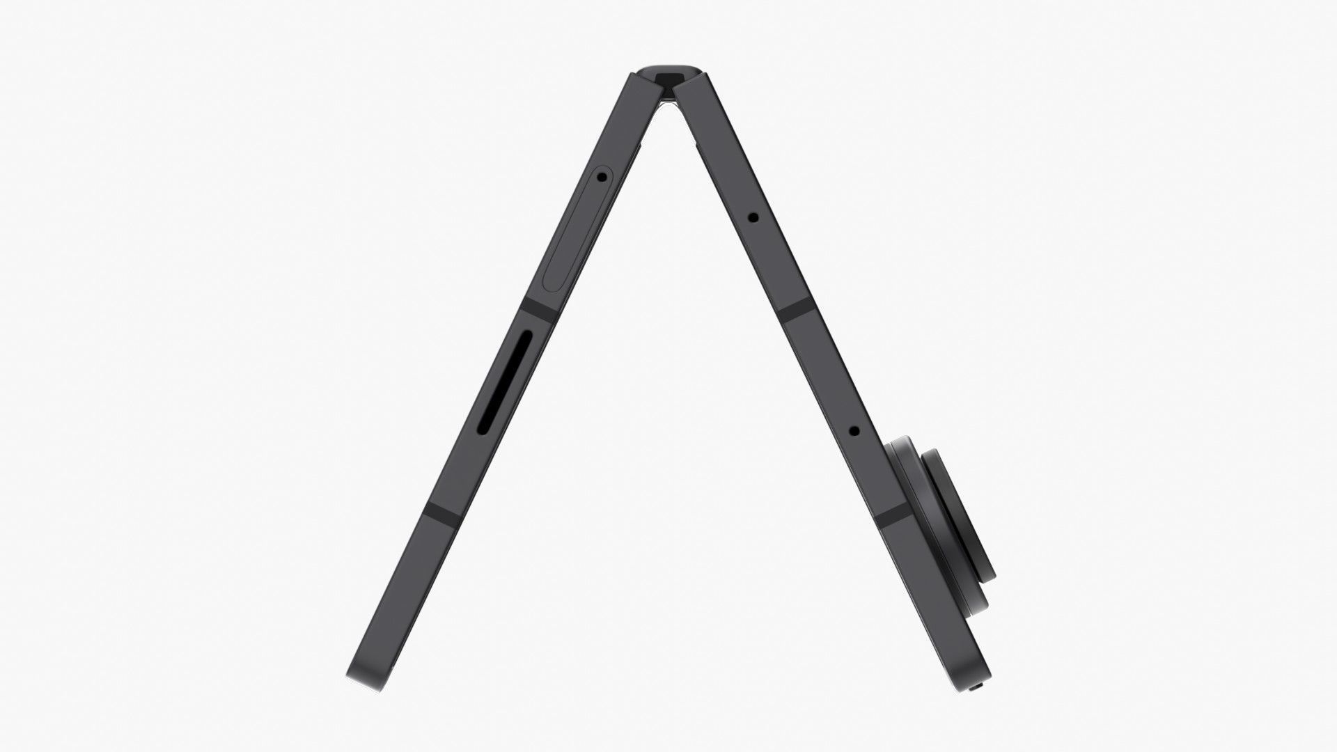 Samsung Galaxy Z Fold 7 Jetblack 3D model_7