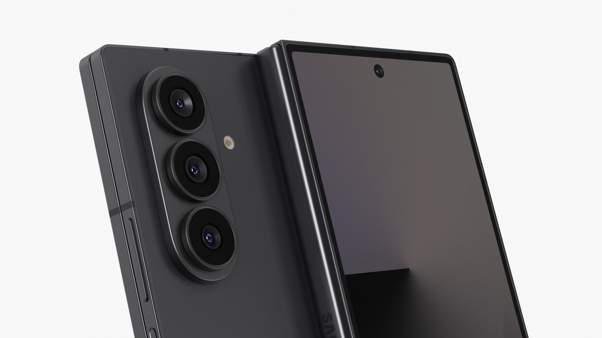 Samsung Galaxy Z Fold 7 Jetblack 3D model_3