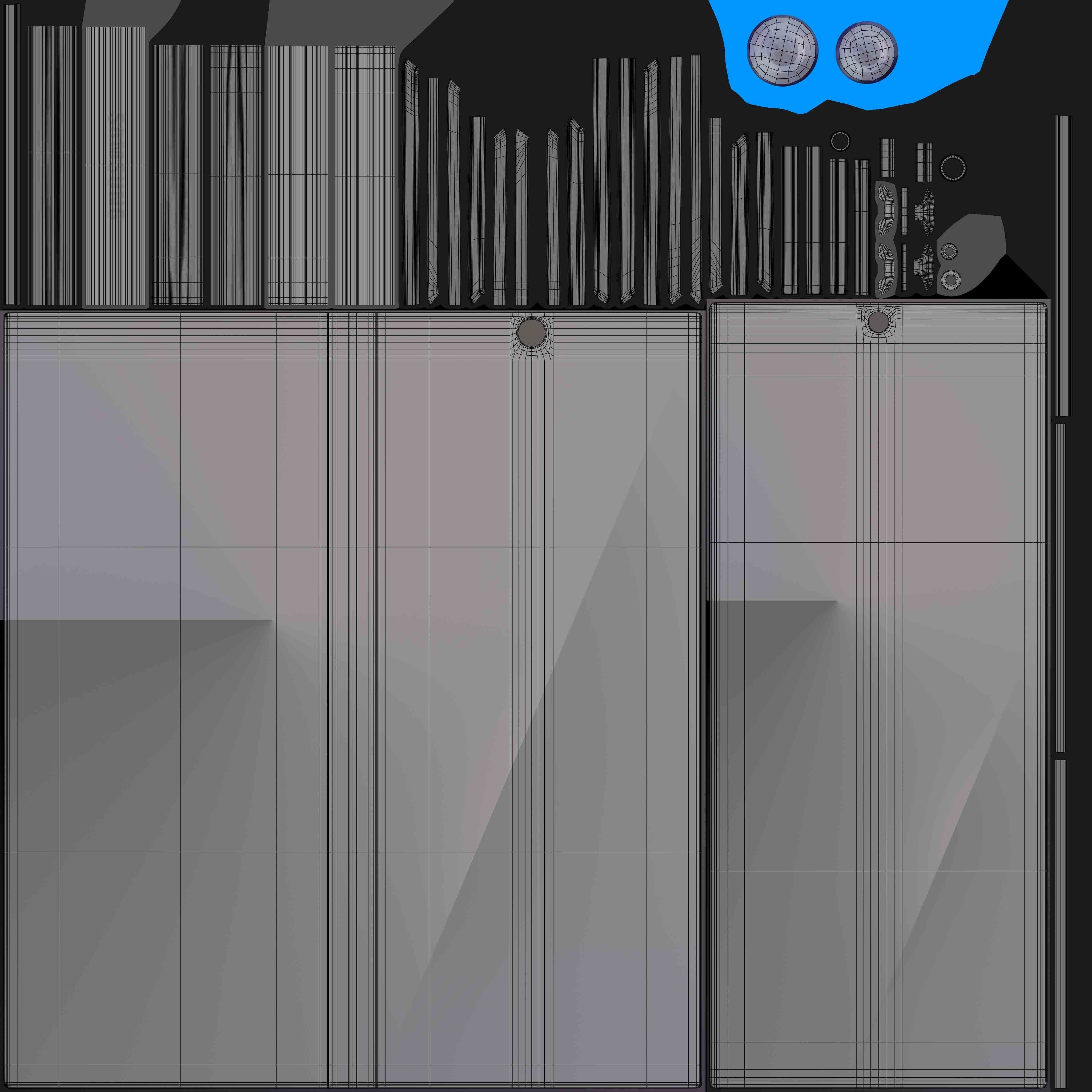 Samsung Galaxy Z Fold 7 Jetblack 3D model_13