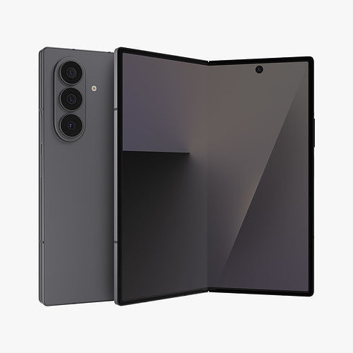 Samsung Galaxy Z Fold 7 Jetblack 3D model
