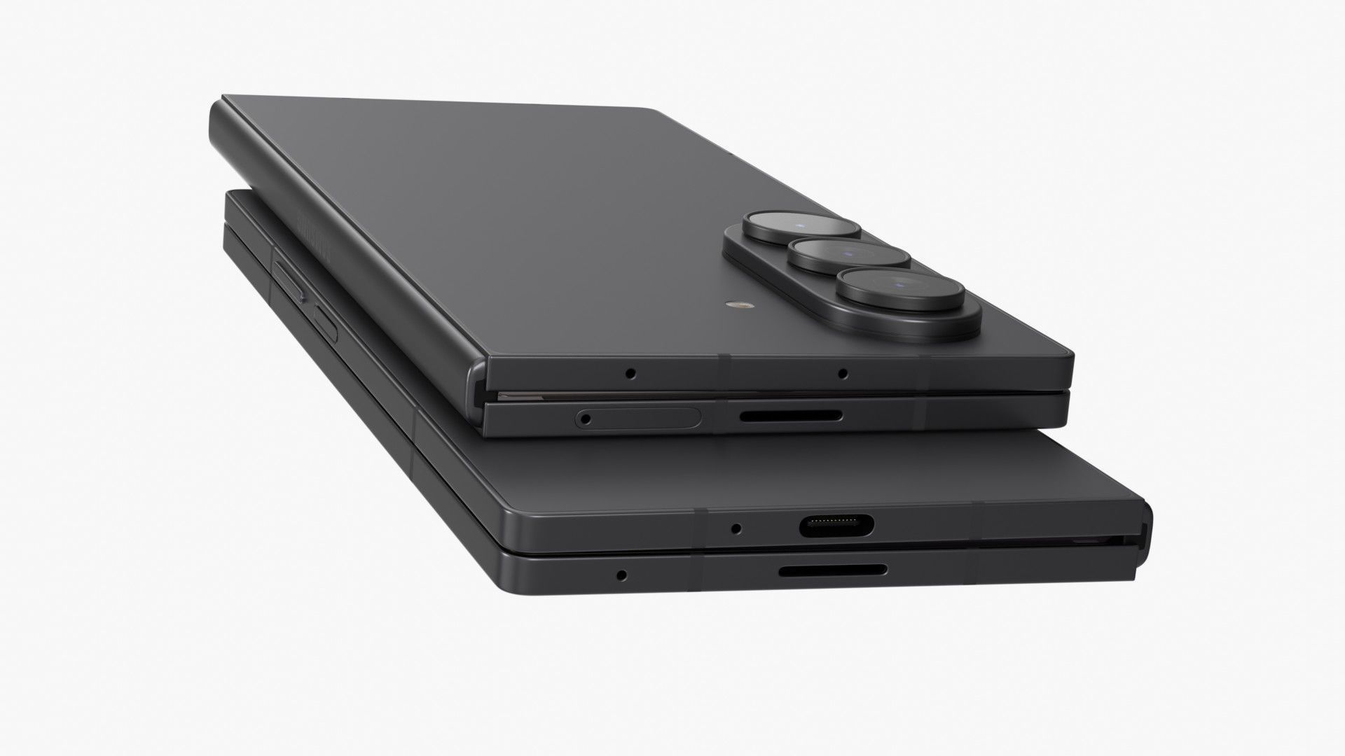 Samsung Galaxy Z Fold 7 Jetblack 3D model_8