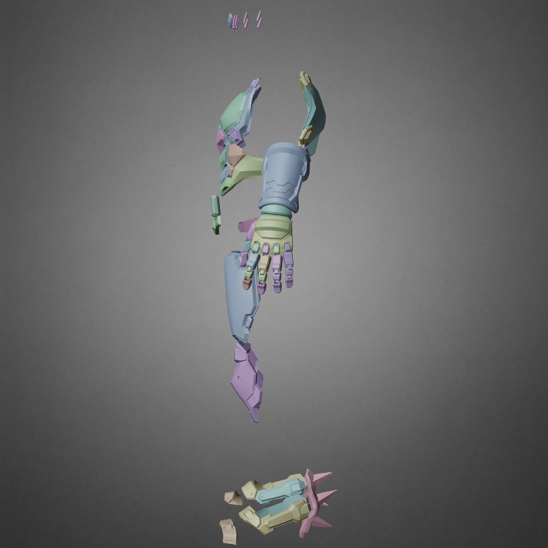 Overwatch 2 Cassidy Armor for Cosplay 3D print model_14