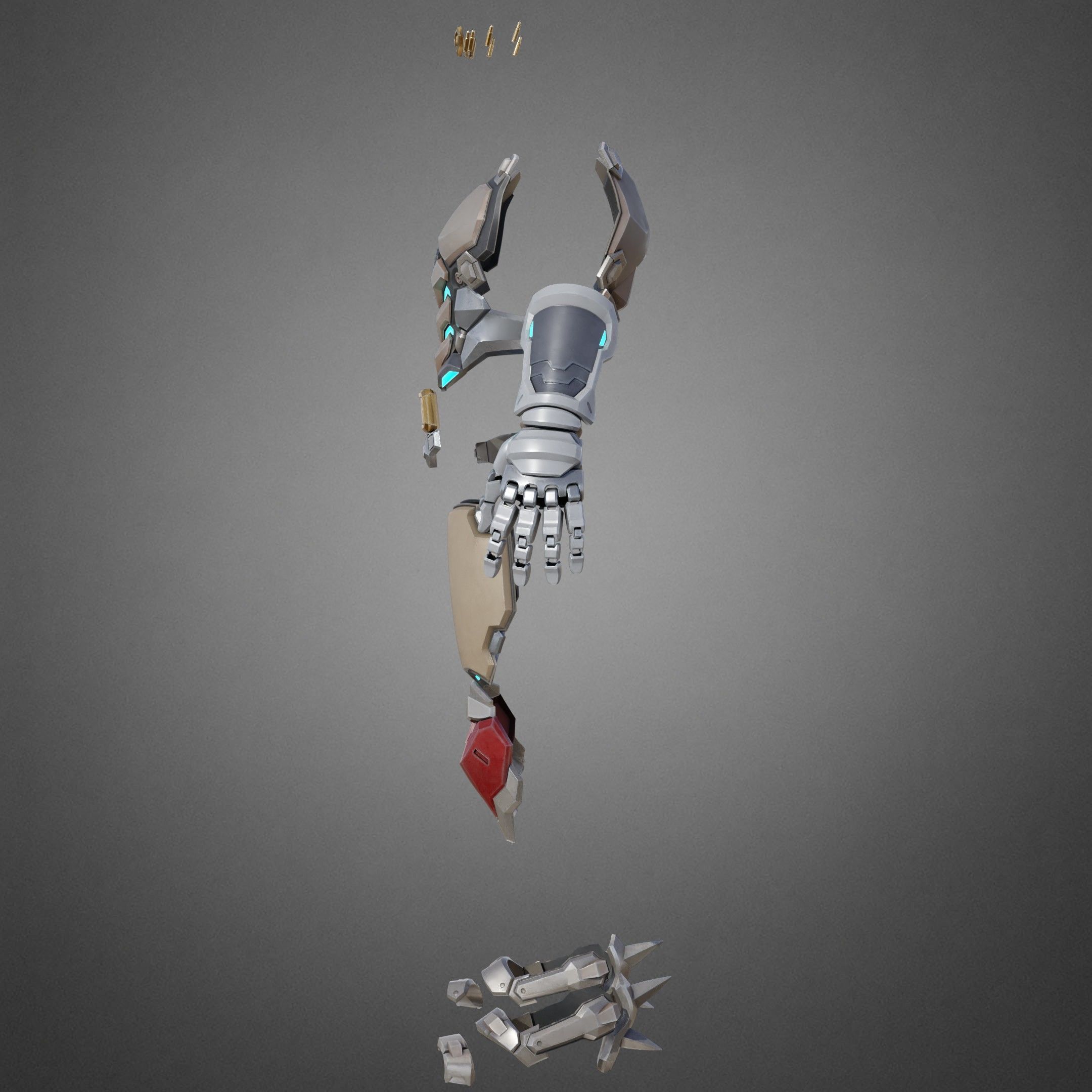 Overwatch 2 Cassidy Armor for Cosplay 3D print model_4