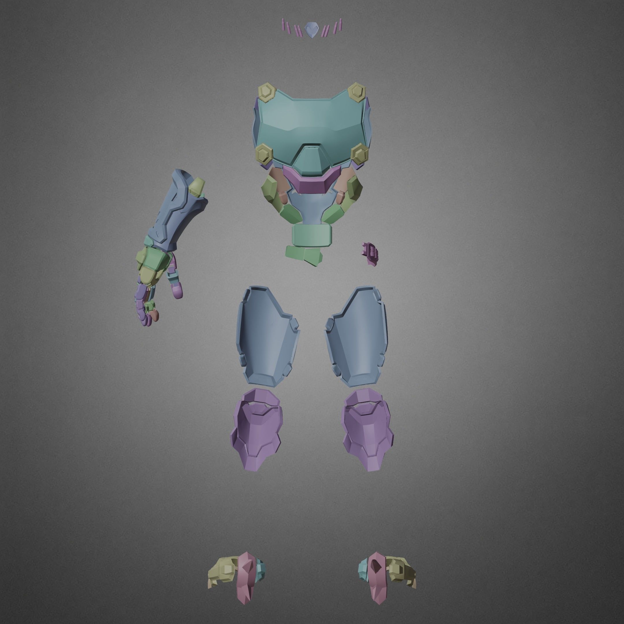 Overwatch 2 Cassidy Armor for Cosplay 3D print model_18