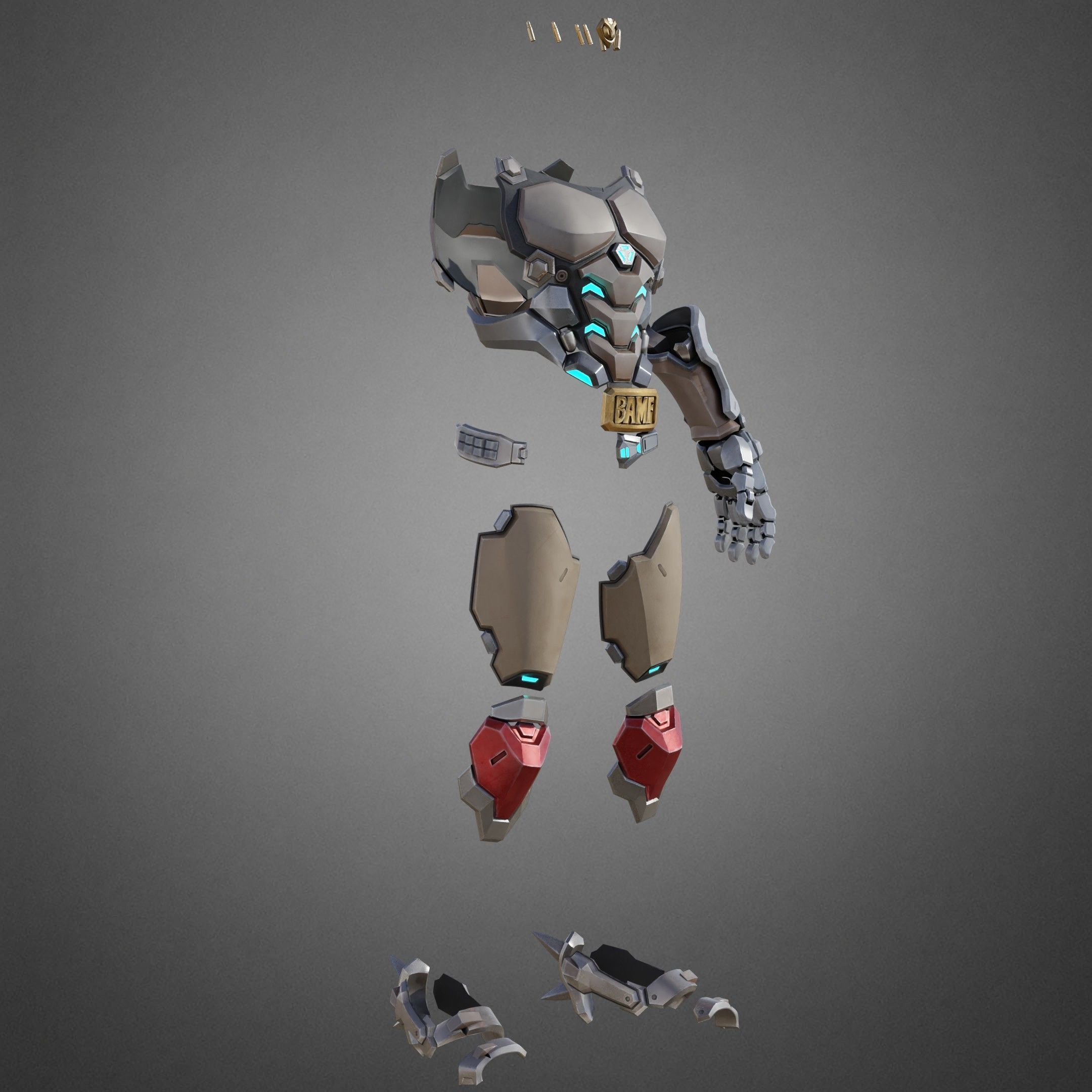 Overwatch 2 Cassidy Armor for Cosplay 3D print model_9