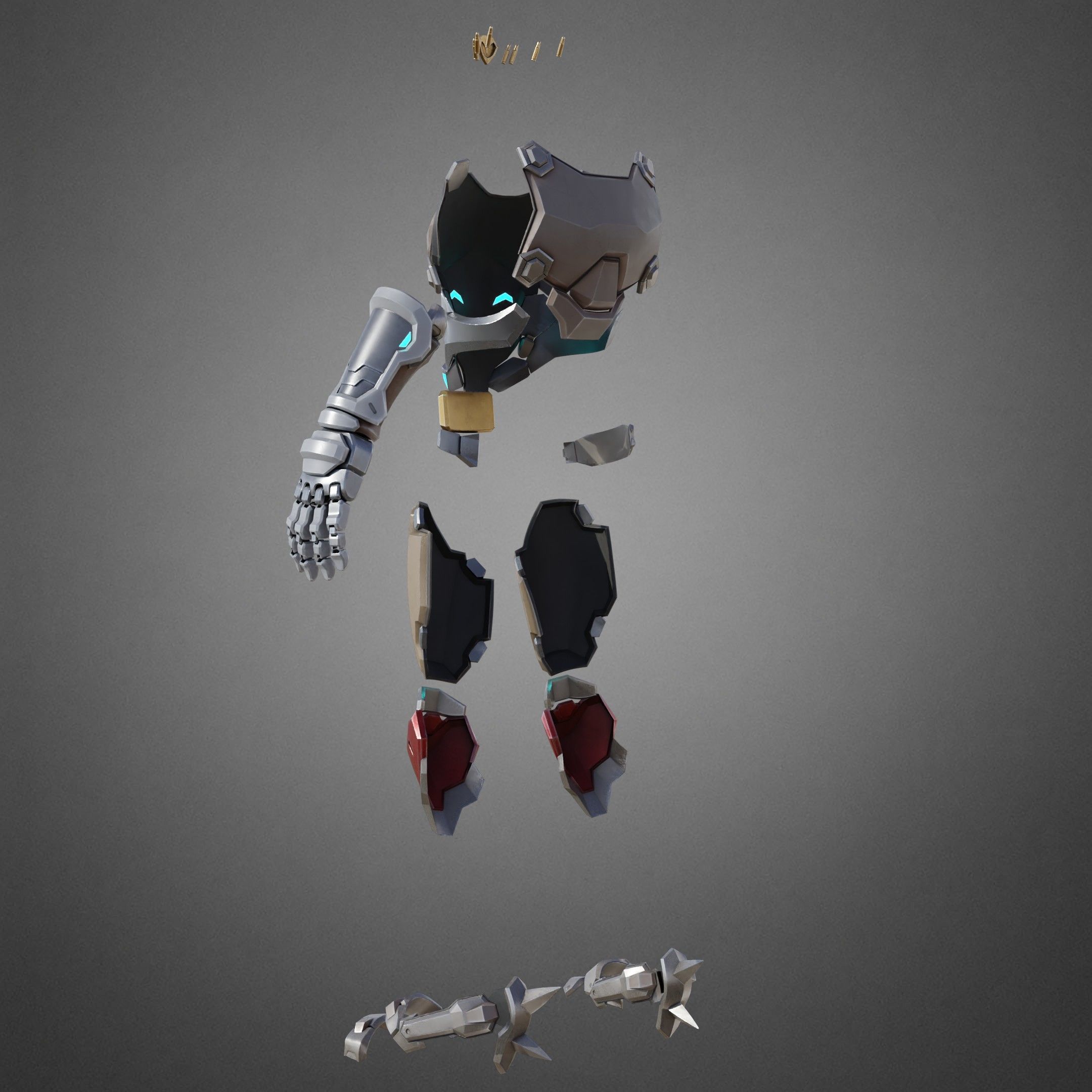 Overwatch 2 Cassidy Armor for Cosplay 3D print model_5