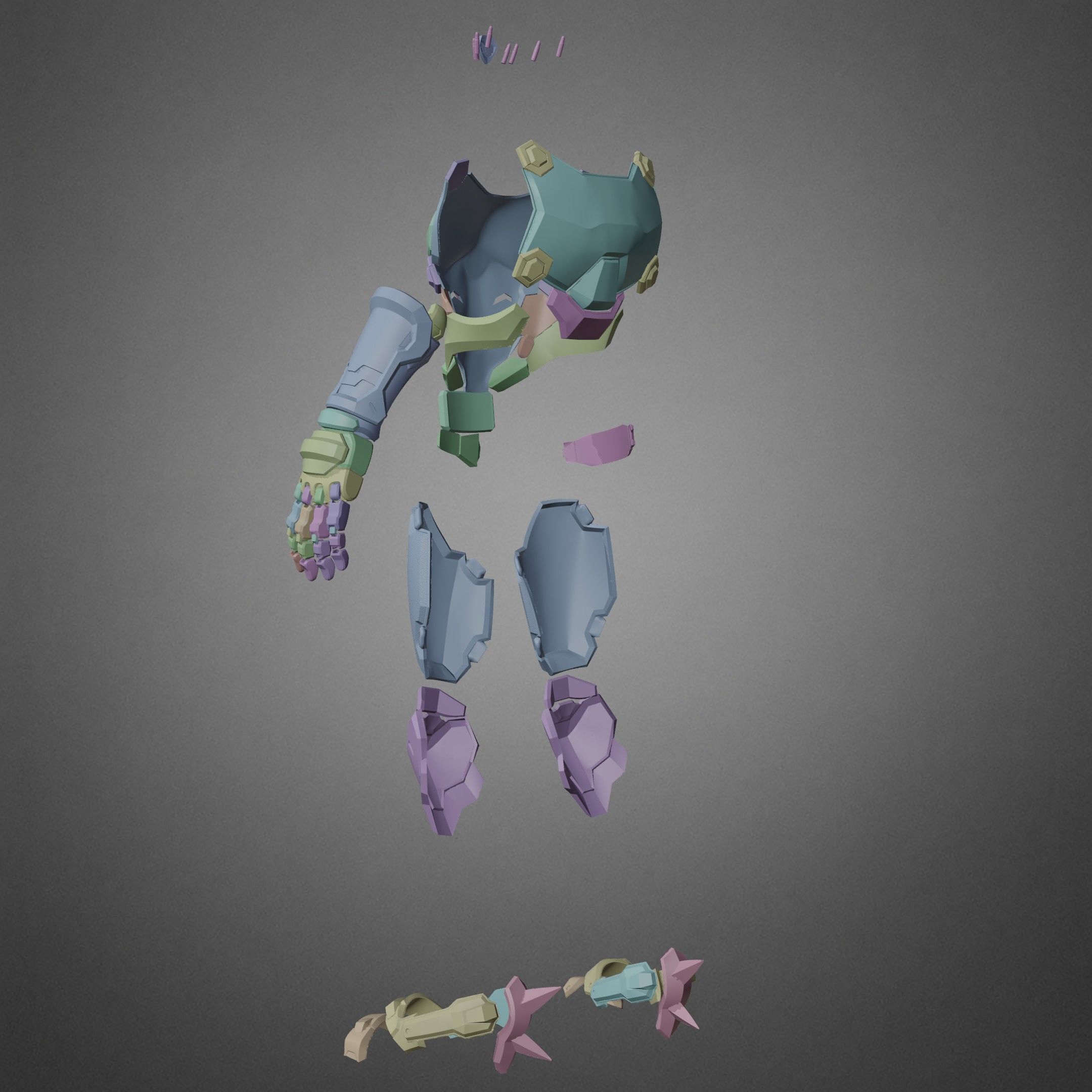 Overwatch 2 Cassidy Armor for Cosplay 3D print model_16