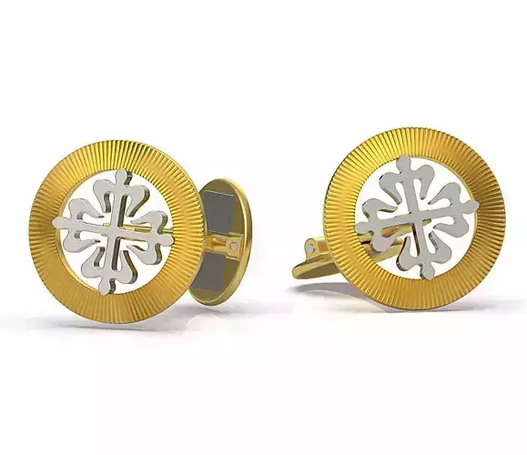 Gold Cuff Links PP2
