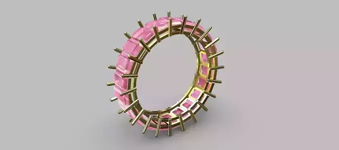 Oval Wedding Ring 3x5mm