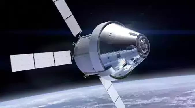 Orion 3d capsule Low-poly 3D model