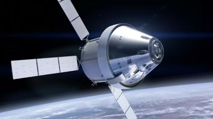 Orion 3d capsule Low-poly 3D model_0