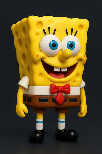 SpongeBob SquarePants 3D Model 3D print model