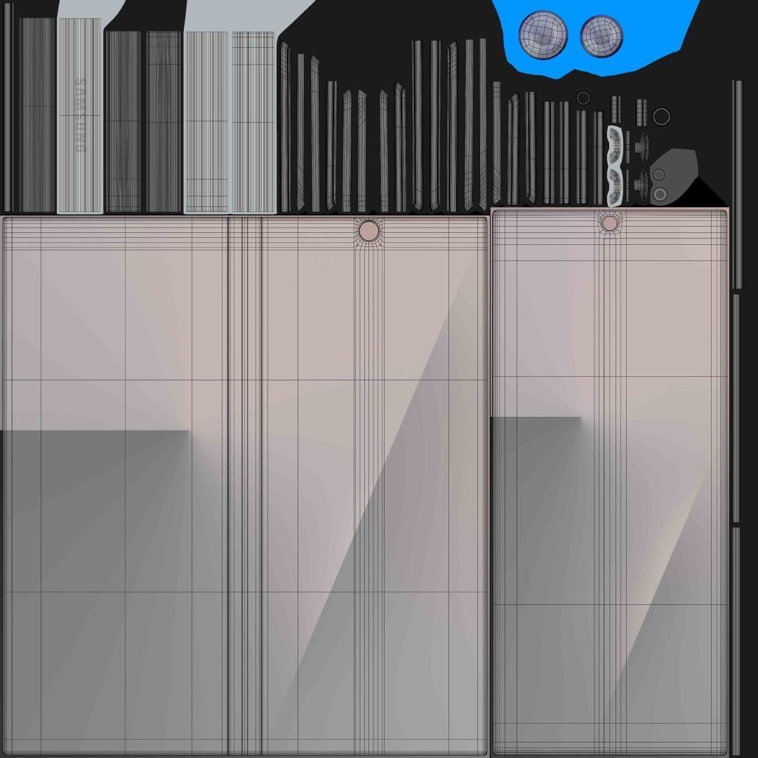 Samsung Galaxy Z Fold 7 3D model_30