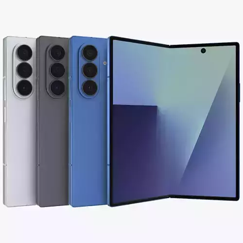 Samsung Galaxy Z Fold 7 3D model
