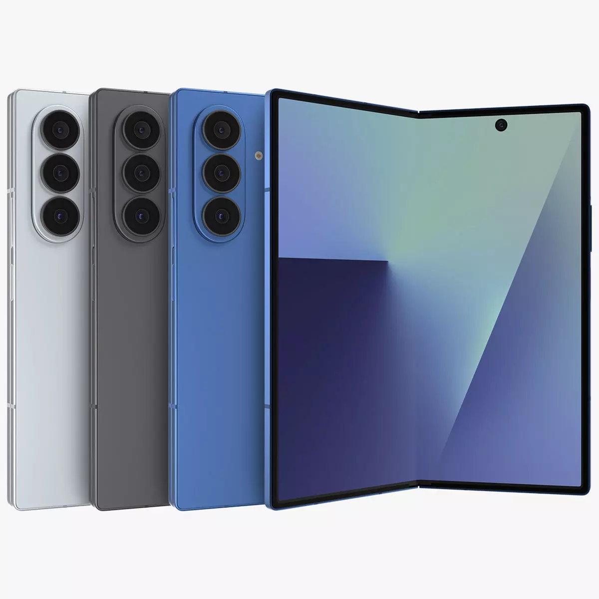 Samsung Galaxy Z Fold 7 3D model_0