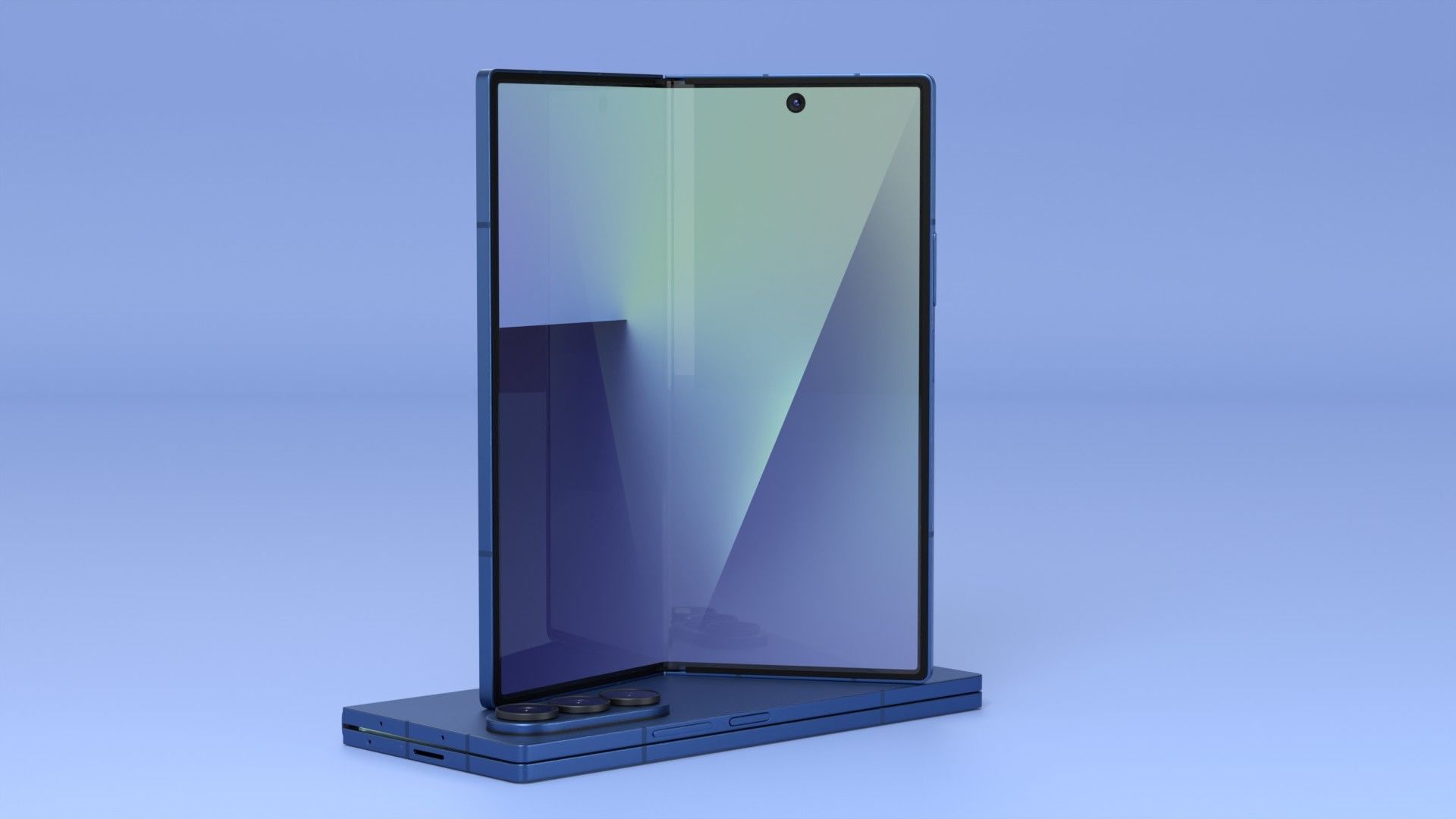 Samsung Galaxy Z Fold 7 3D model_5