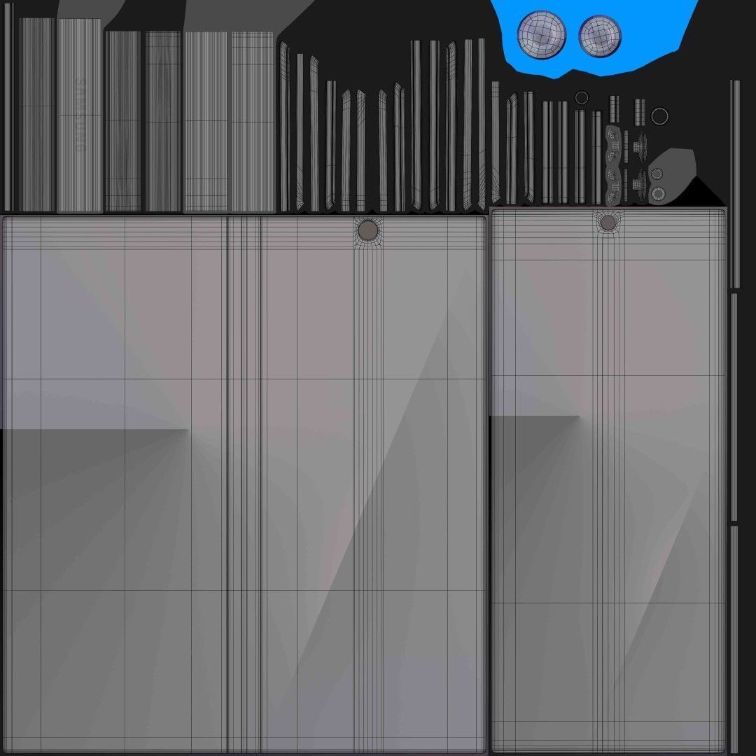 Samsung Galaxy Z Fold 7 3D model_20