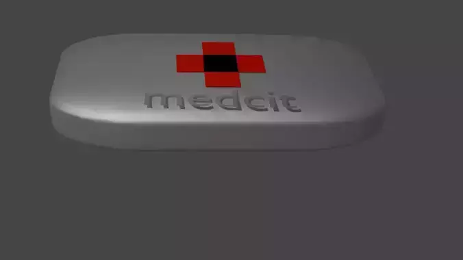 Low-Poly Medkit  First Aid Kit Game Prop Low-poly 3D model