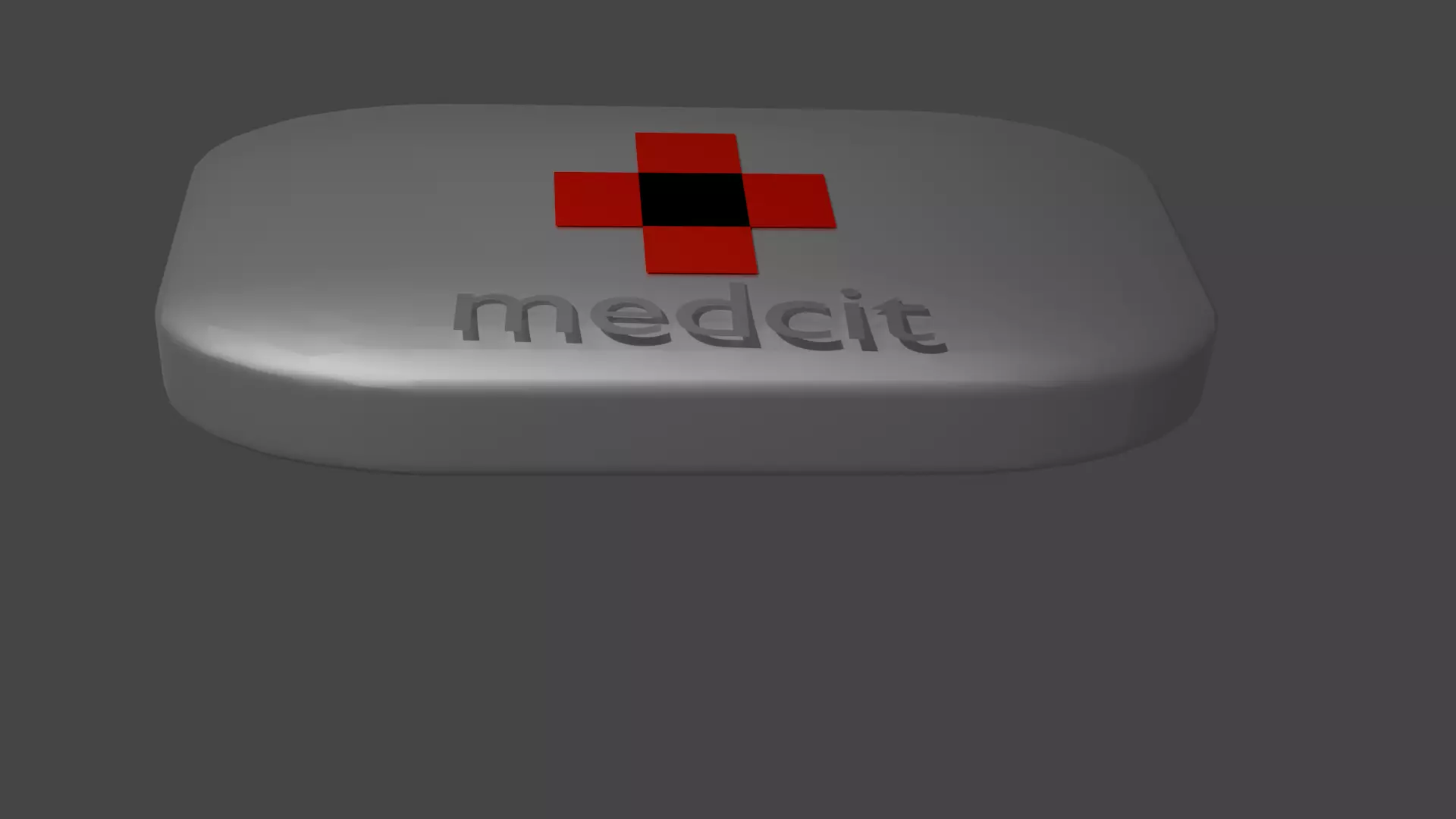 Low-Poly Medkit  First Aid Kit Game Prop Low-poly 3D model_0