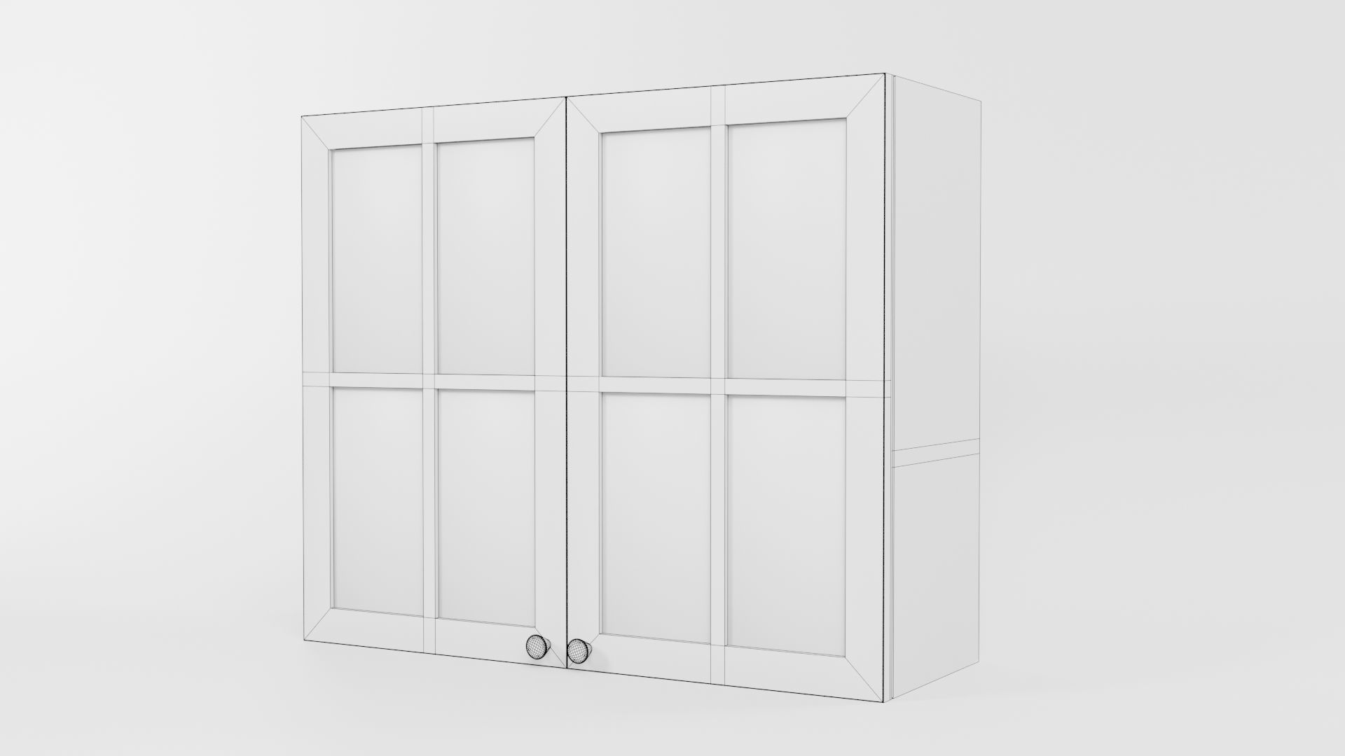 Kitchen Cabinet CG12 3D model_8