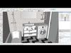 bathroom cabinet Low-poly 3D model_1