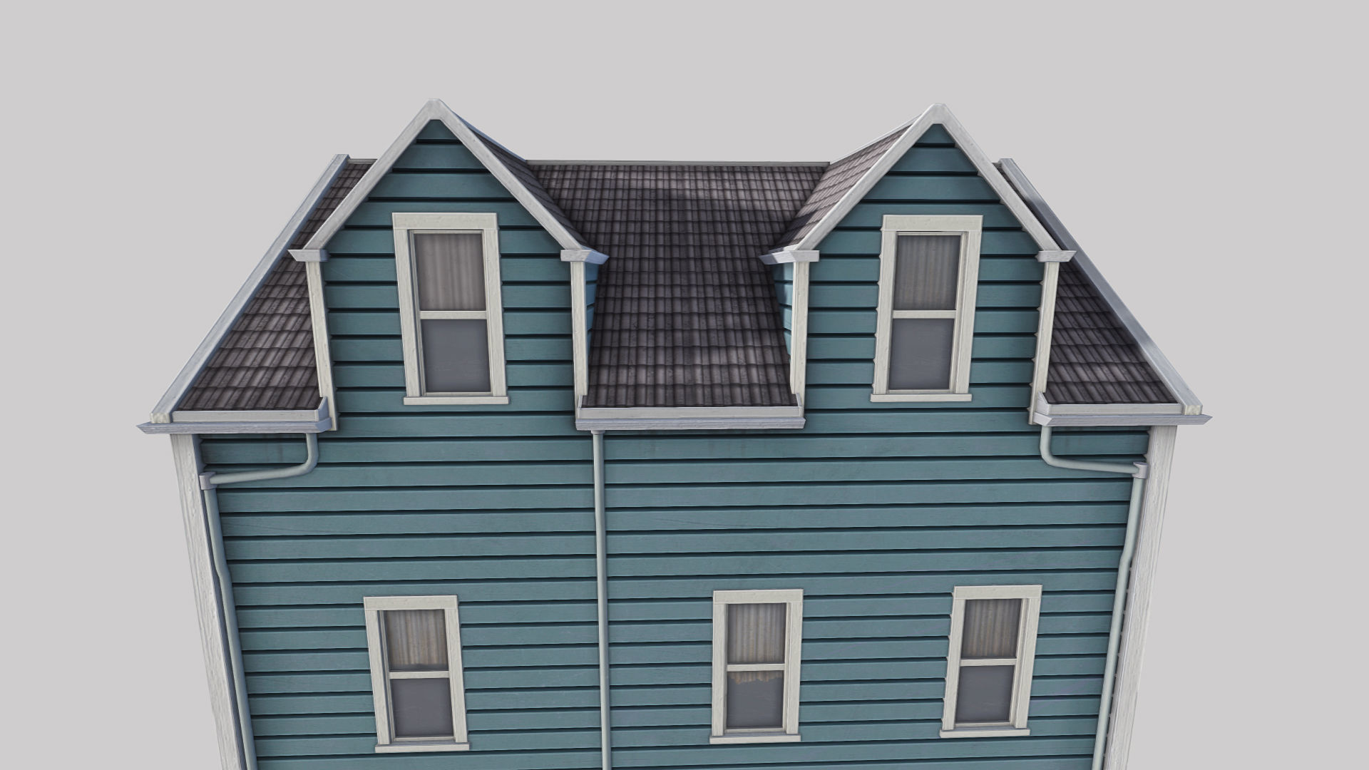 Boston House Bundle 01 Low-poly 3D model_17