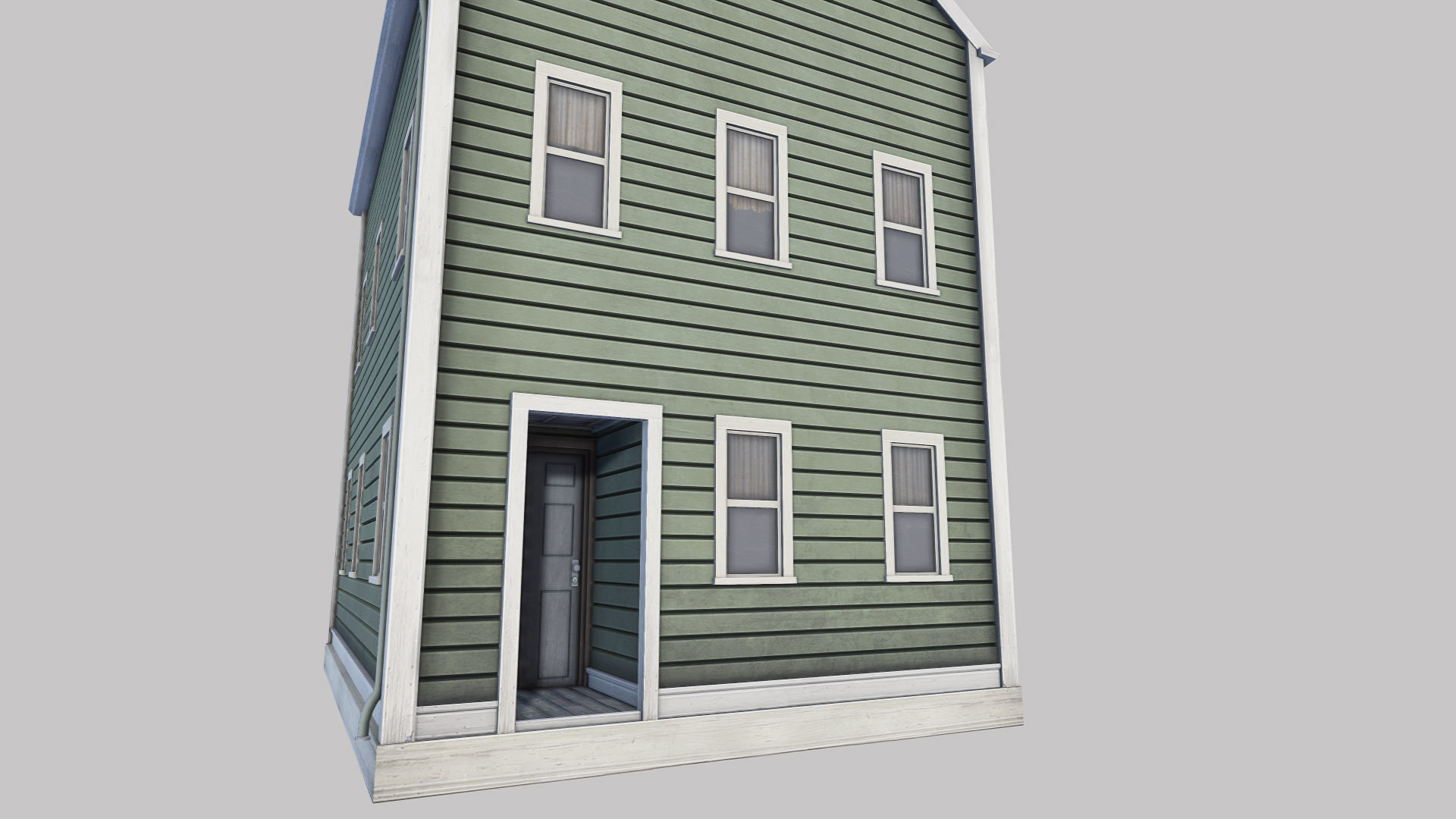 Boston House Bundle 01 Low-poly 3D model_9