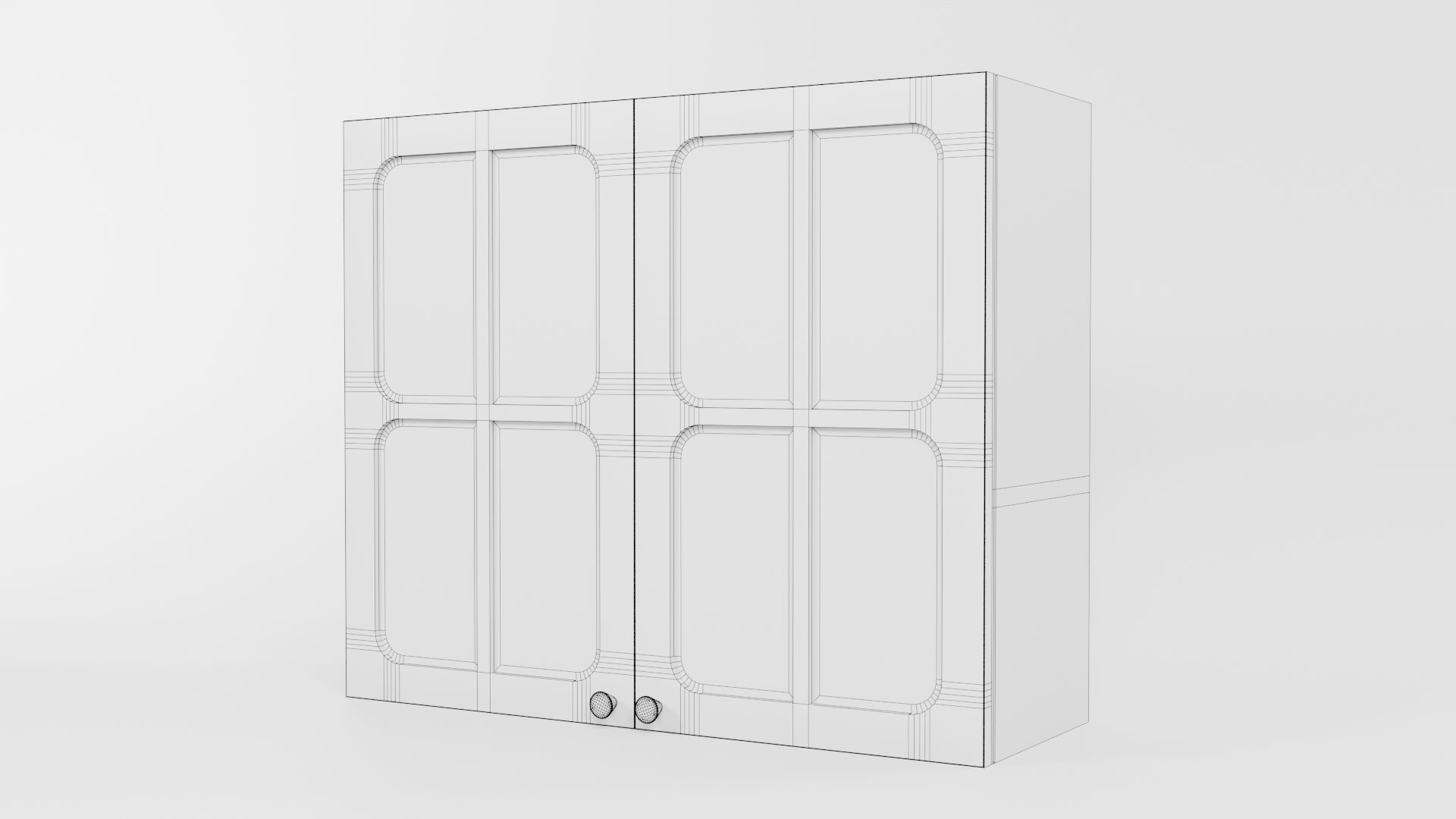 Kitchen Cabinet CG13 3D model_8