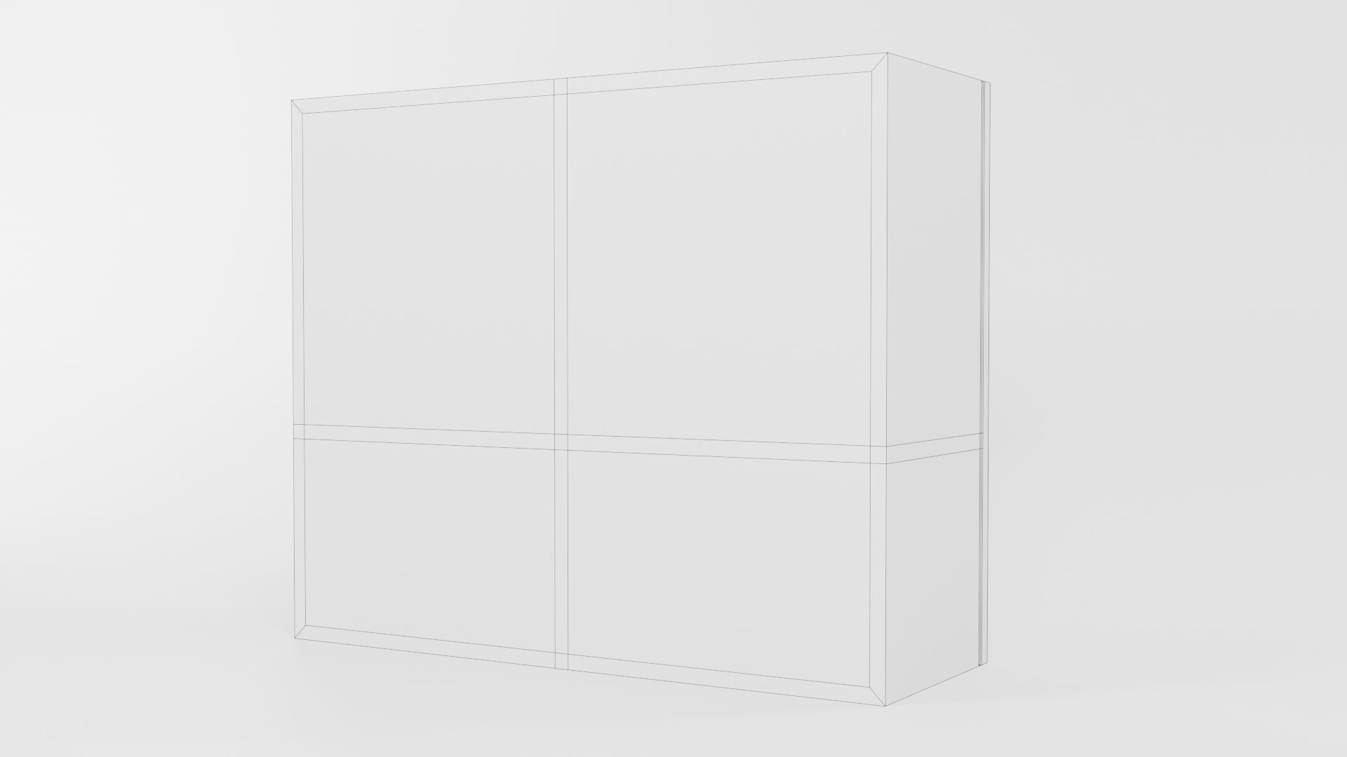 Kitchen Cabinet CG14 3D model_9