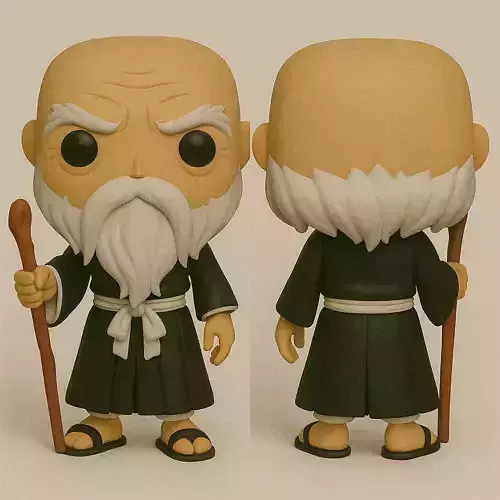 Funko Bleach Genryusai Shigekuni Yamamoto 3D print model