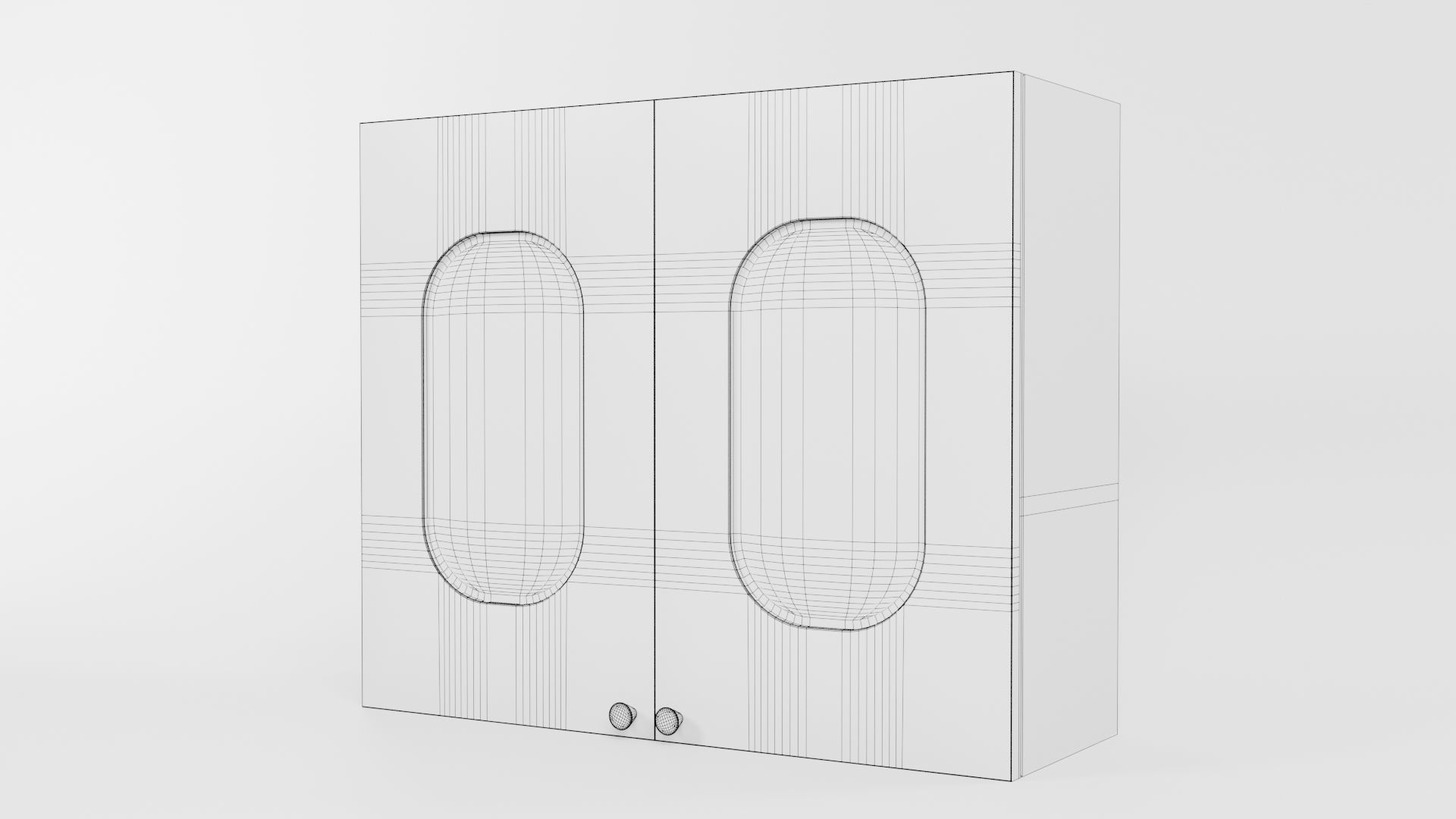 Kitchen Cabinet CG16 3D model_8