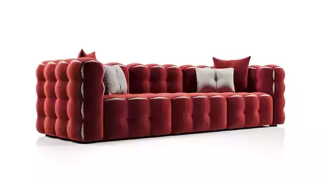 Fendi Casa Fun Sofa 3D model