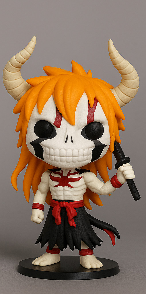 Funko Bleach Ichigo Kurosaki Vasto Lorde V2 3D print model_1