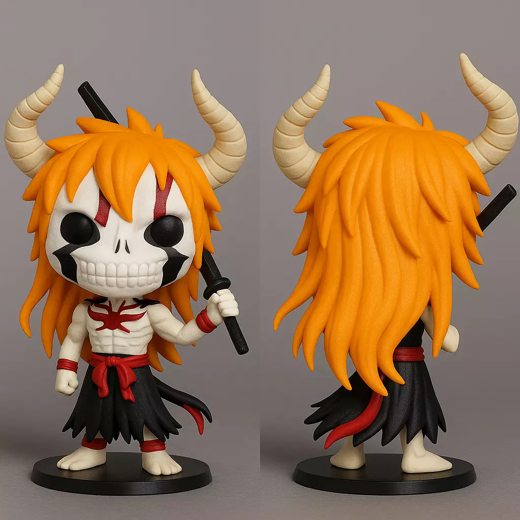 Funko Bleach Ichigo Kurosaki Vasto Lorde V2 3D print model_0